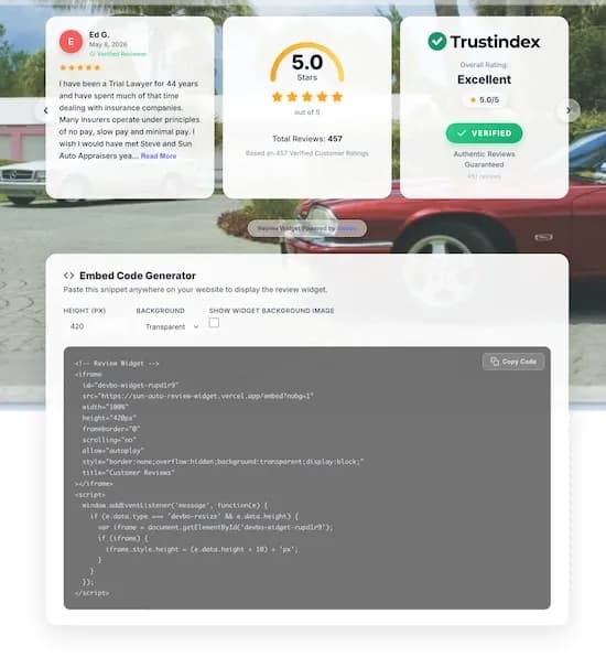Review Widget