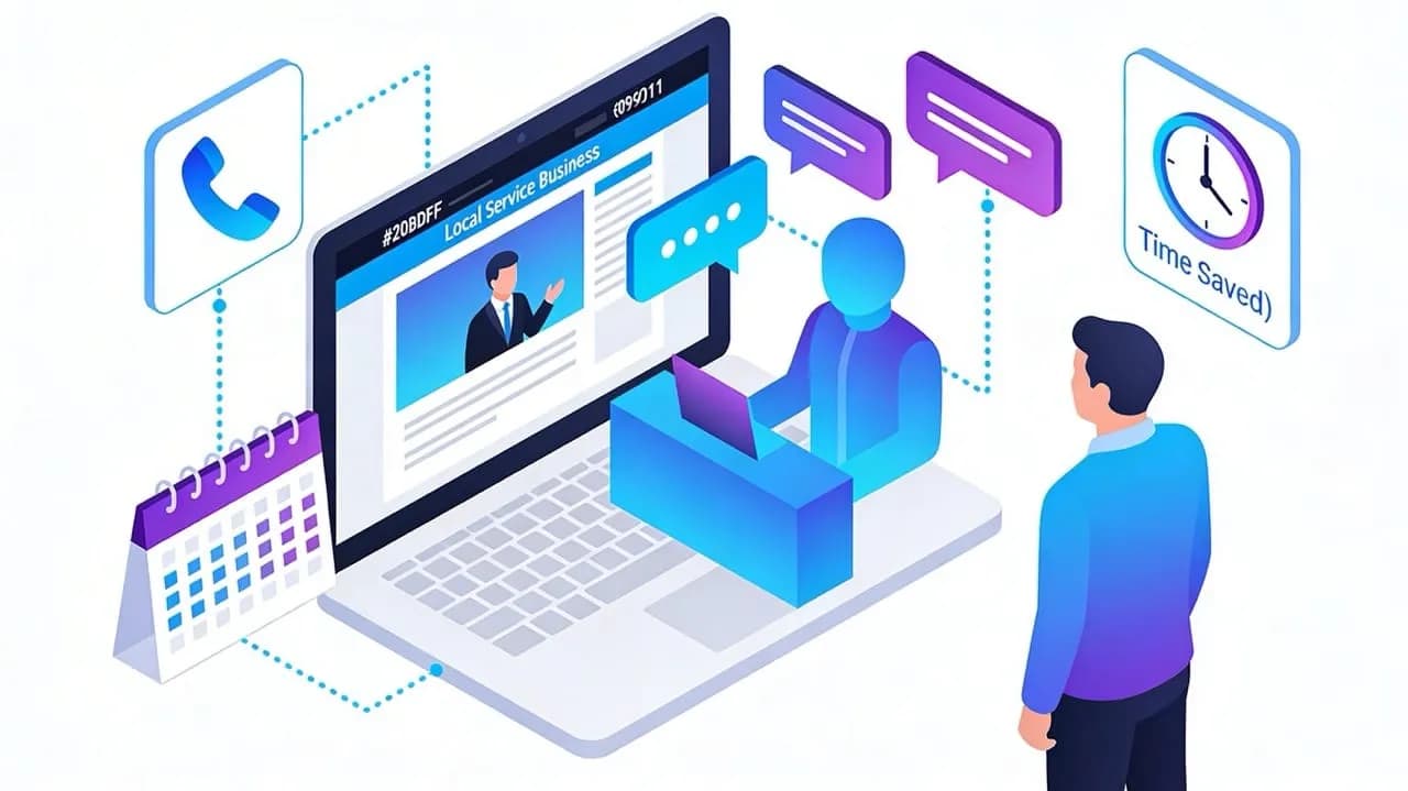 How Small Businesses Use AI Agents to Automate Websites (2026 Playbook)