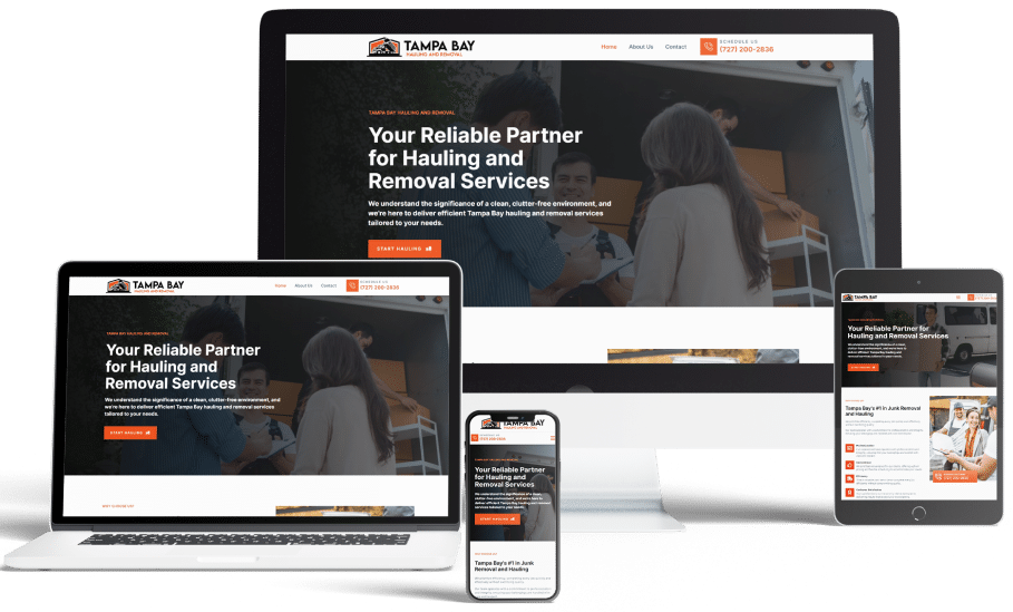 professional tampa bay website design services