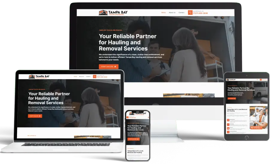 professional tampa bay website design services