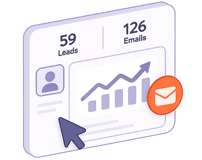Leads on CRM Dashboard