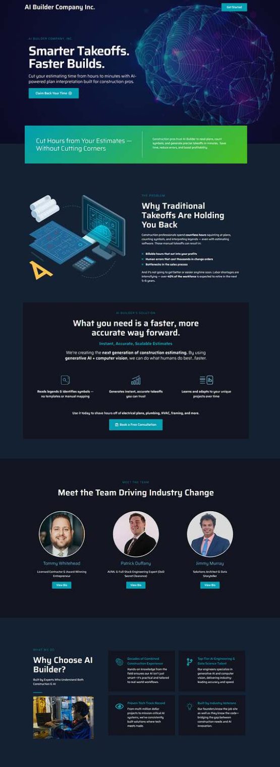 AI Builder Co Web Design