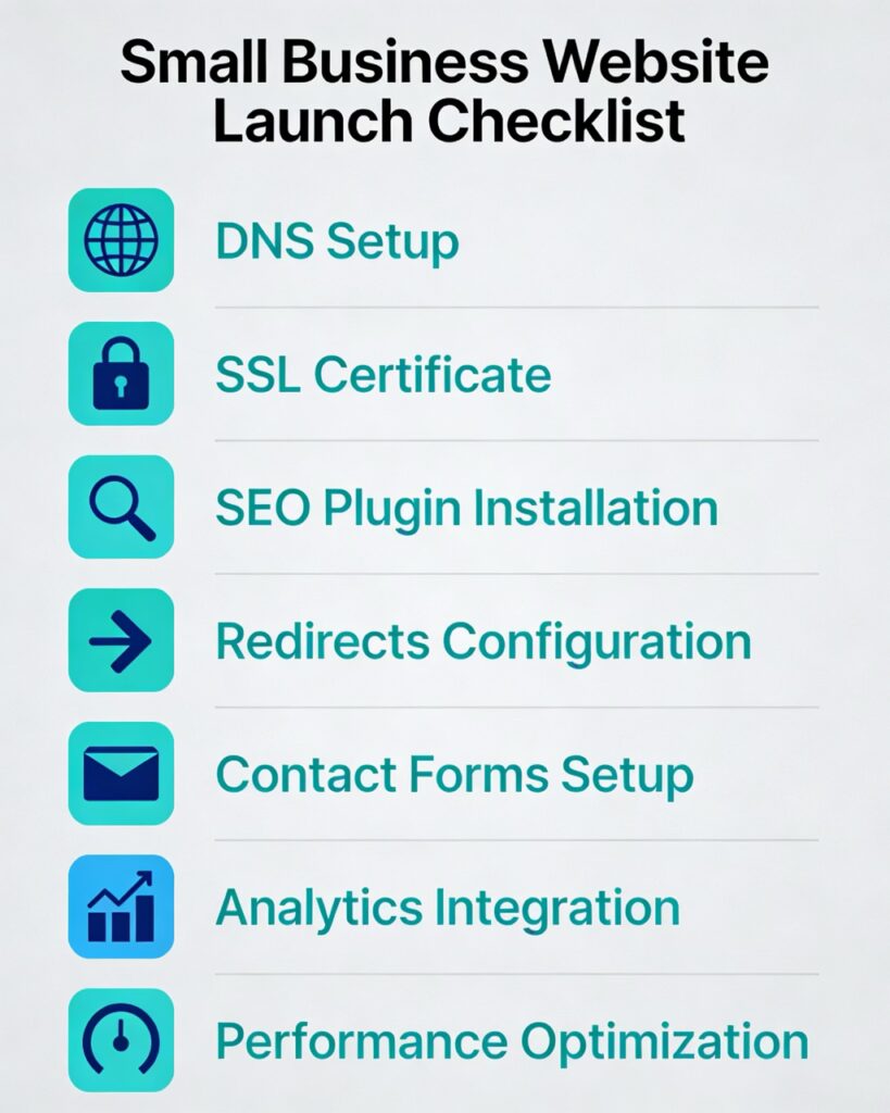 Small Business Website Launch Checklist Large