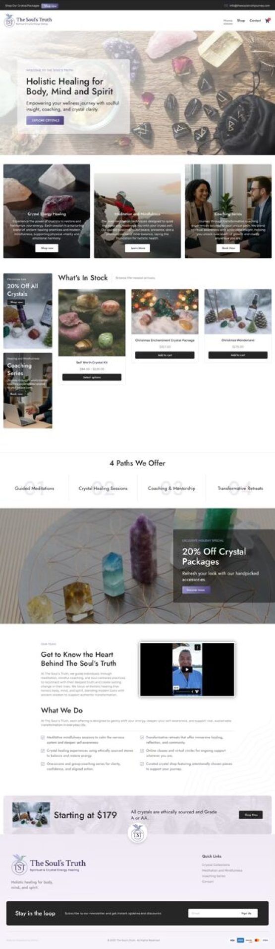 The Souls Truth Web Design Large